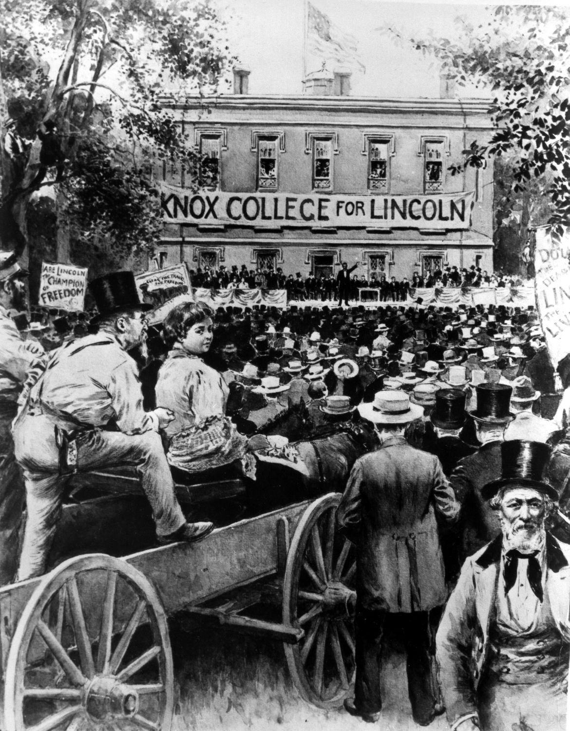 1858: Lincoln–Douglas Debate
